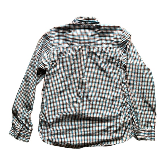 Men’s Large Kavu Button Down Gingham Shirt - Picture 3 of 3